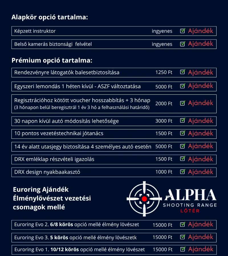 Extra ajandekok