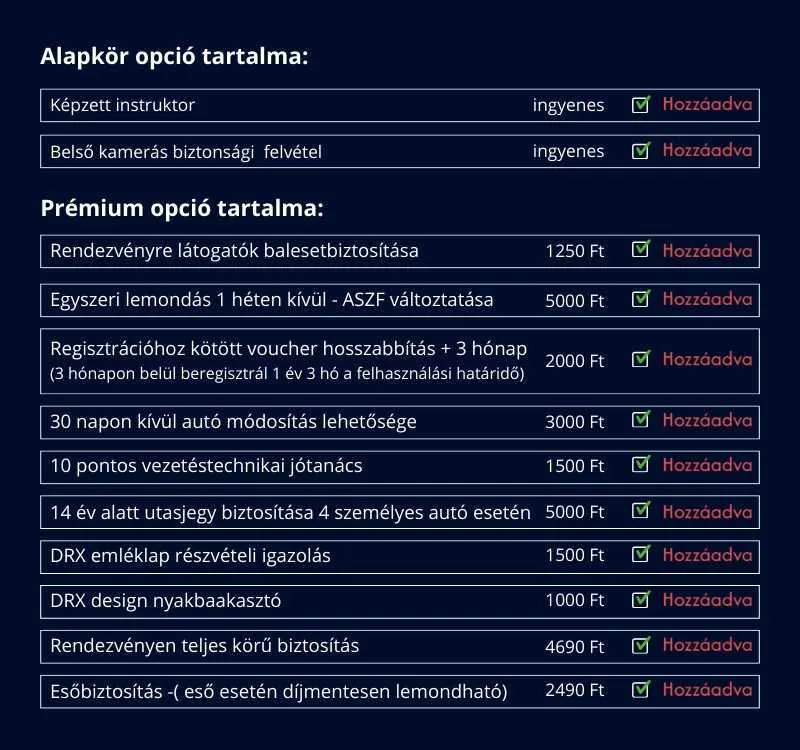 Extra ajandekok